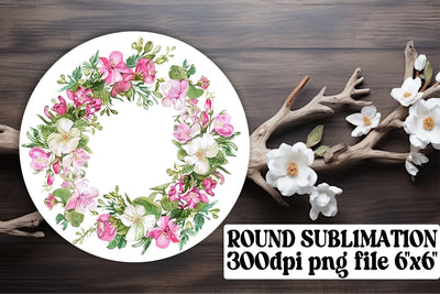 PNG Round Design with Elegant Sublimation afrosvg 