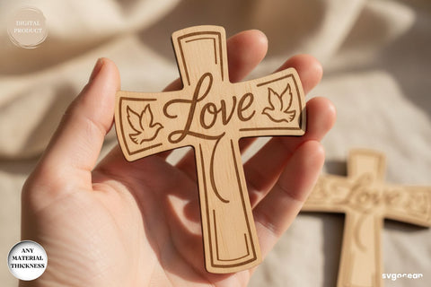 Pocket Engraved Cross SVG Bundle SVG SvgOcean 