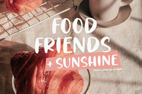 Poems Feather - Hand Drawn Font Font Timur type 