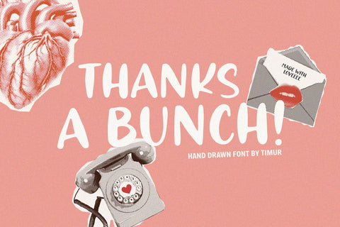 Poems Feather - Hand Drawn Font Font Timur type 