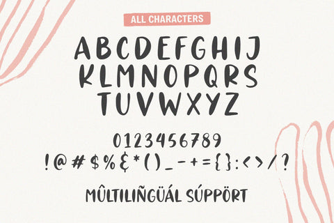 Poems Feather - Hand Drawn Font Font Timur type 