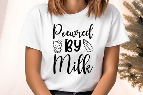 Poewred by Milk SVG Design SVG Designangry 