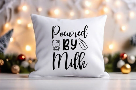 Poewred by Milk SVG Design SVG Designangry 