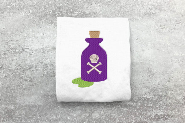 Poison Bottle Mini Embroidery Embroidery/Applique DESIGNS Risa Rocks It 