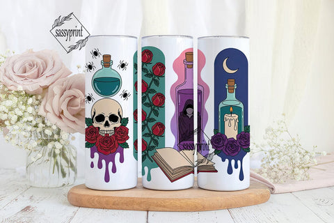 Poisons & Potions 20oz Tumbler Wrap Sublimation sassyprint 