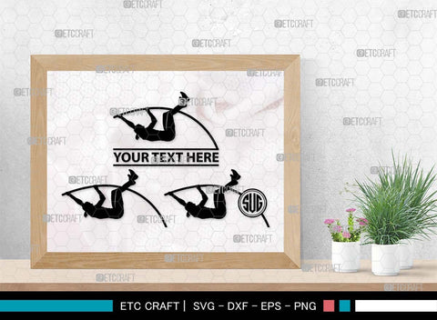 Pole Vault Monogram, Pole Vault Silhouette, Pole Vault SVG, Sports Svg, Pole Vault Event Svg, Women Pole Vault Svg, Pole jumping Svg, Pole vaulter Svg, SB00573 SVG ETC Craft 