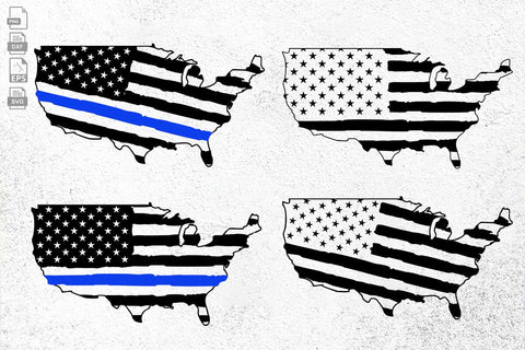 Police Flag svg, Thin Blue Line SVG, USA flag, american flag svg, american flag png , American flag svg, Back the blue svg, police wife svg SVG DesignDestine 