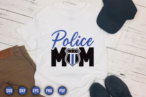 Police Mom, Police Sayings SVG SVG CraftLabSVG 