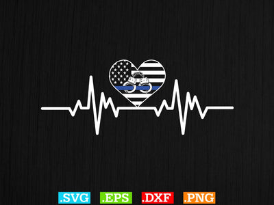 Police Svg, Back the Blue Svg, Thin Blue Line Svg, Police Officer Svg, Police Wife Svg, Distressed Flag SVG Creativeart88 