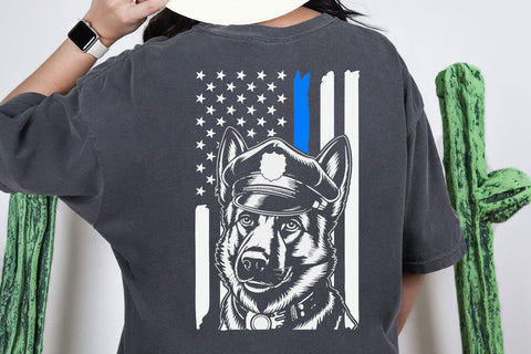 Police svg, Back the Blue svg, Thin Blue Line svg, Police Officer svg SVG DesignDestine 