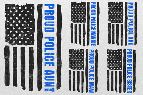 Police svg, Back the Blue svg, Thin Blue Line svg, Police Officer svg,Distressed Flag svg SVG DesignDestine 