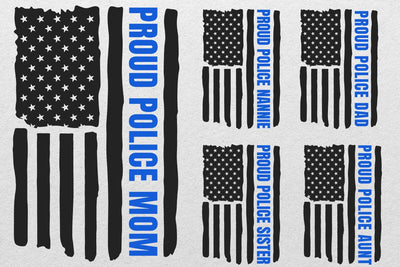 Police svg, Back the Blue svg, Thin Blue Line svg, Police Officer svg,Distressed Flag svg SVG DesignDestine 