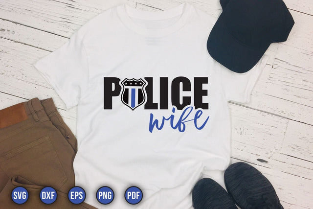 Police Wife, Police Sayings SVG SVG CraftLabSVG 