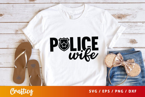 Police wife SVG Design SVG Designangry 