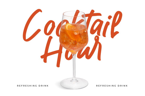 Pontipect Maxims - Handwriting Display Font Font Letterena Studios 