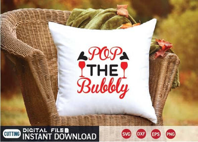 pop the bubbly svg SVG designer krishna 