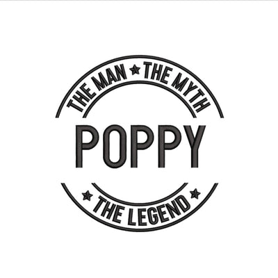 Poppy Machine Embroidery Design, 4 sizes, Instant download Embroidery/Applique DESIGNS Nino Nadaraia 