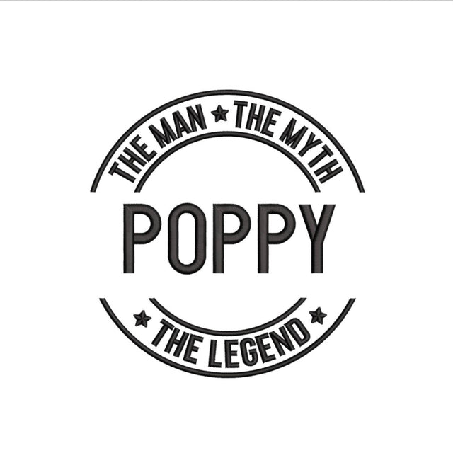 Poppy Machine Embroidery Design, 4 sizes, Instant download Embroidery/Applique DESIGNS Nino Nadaraia 