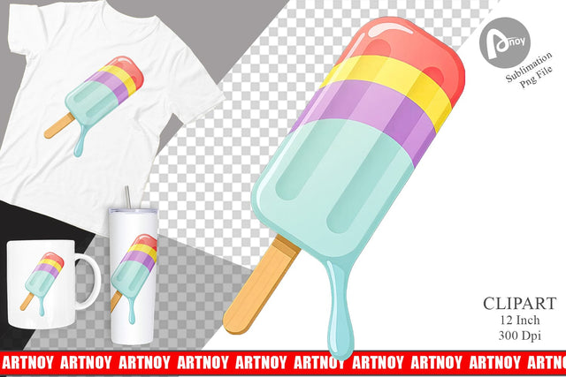 Popsicle Clipart Sublimation artnoy 