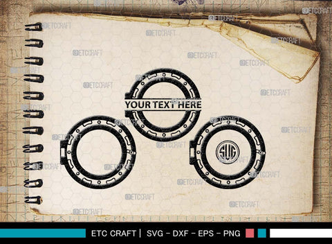 Porthole Monogram, Porthole Silhouette, Porthole SVG, Cruise Svg, Cruise Ship Svg, Vacation Svg, Boat Porthole Svg, Ship Porthole Window Svg, SB00574 SVG ETC Craft 