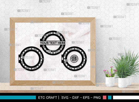 Porthole Monogram, Porthole Silhouette, Porthole SVG, Cruise Svg, Cruise Ship Svg, Vacation Svg, Boat Porthole Svg, Ship Porthole Window Svg, SB00574 SVG ETC Craft 