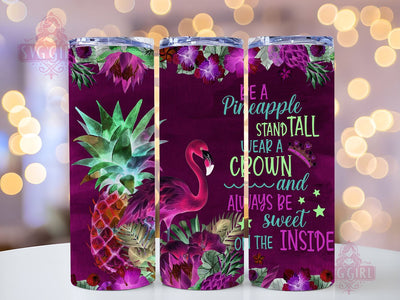 Positive Affirmations 20oz Tumbler Wrap Sublimation Design, Straight Tapered Tumbler Wrap, Flamingo Tumbler Png, Instant Digital Download Sublimation SvggirlplusArt 
