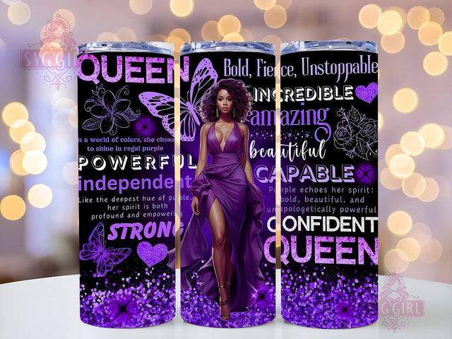Positive Affirmations 20oz Tumbler Wrap Sublimation Design, Straight Tapered Tumbler Wrap, Inspirational Woman Tumbler Png, Instant Digital Download Sublimation SvggirlplusArt 