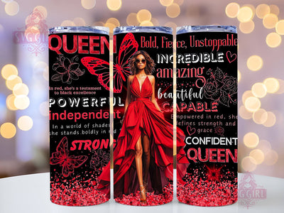 Positive Affirmations 20oz Tumbler Wrap Sublimation Design, Straight Tapered Tumbler Wrap, Inspirational Woman Tumbler Png, Instant Digital Download Sublimation SvggirlplusArt 