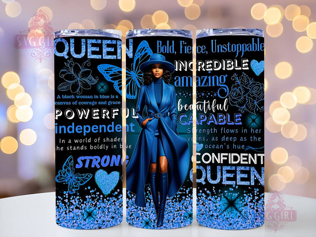 Positive Affirmations 20oz Tumbler Wrap Sublimation Design, Straight Tapered Tumbler Wrap, Inspirational Woman Tumbler Png, Instant Digital Download Sublimation SvggirlplusArt 