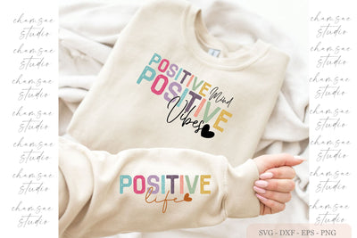 Positive Affirmations Life Mind Vibes SVG PNG, Boho Self Love Svg SVG Chamsae Studio 