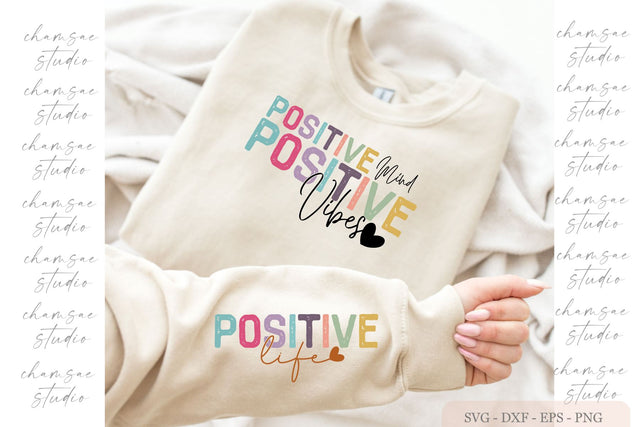 Positive Affirmations Life Mind Vibes SVG PNG, Boho Self Love Svg SVG Chamsae Studio 
