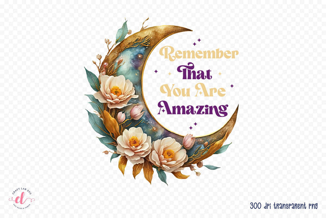 Positive Quote PNG Sublimation Design Sublimation CraftLabSVG 