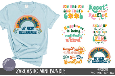 Positive Quote SVG Bundle-Retro Quote SVG Bundle SVG Linden Valley Designs 