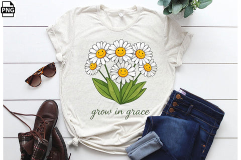 Positive Quotes Grow In Grace Printable File Sublimation Creativedesigntee 