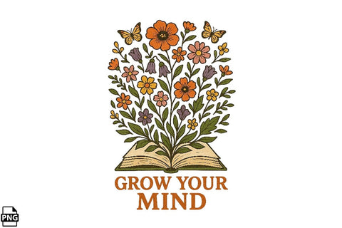 Positive Quotes Grow Your Mind Printable File Sublimation Creativedesigntee 