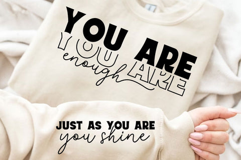 Positive Quotes Sleeve SVG Design Bundle, Inspirational SVG Bundle, Boho Inspirational SVG, Love Yourself SVG, Positive Quotes, Motivational SVG Bundle SVG Regulrcrative 