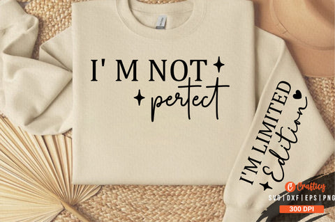 Positive Quotes Sleeve Svg Design SVG Designangry 