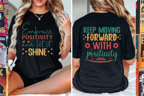 Positive Quotes Svg Mini Bundle SVG Creativeart88 