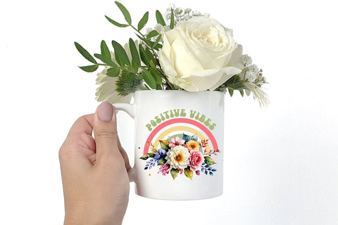 Positive Vibes PNG Sublimation Transfers Sublimation CraftLabSVG 