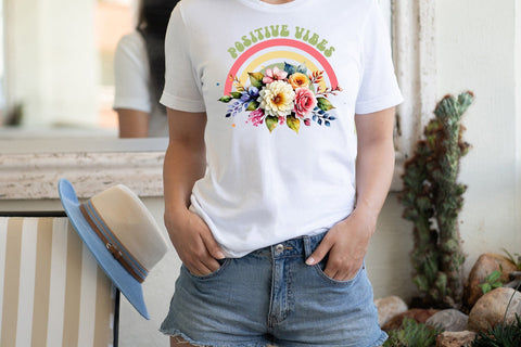 Positive Vibes PNG Sublimation Transfers Sublimation CraftLabSVG 