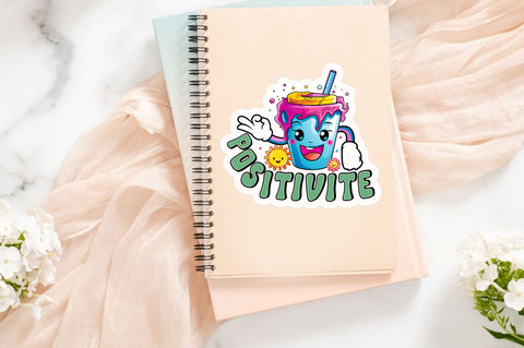 Positivitea Sticker Design Sublimation Regulrcrative 
