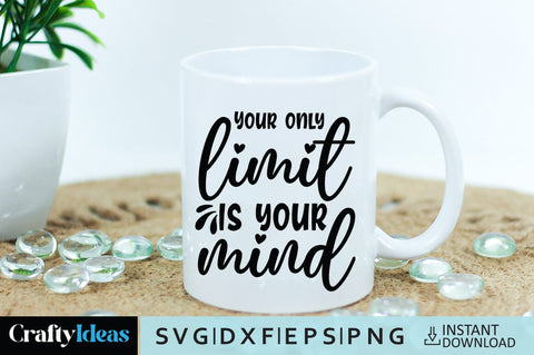 Positivity & Inspirational SVG Bundle SVG Crafty Ideas 