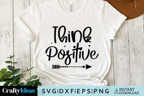 Positivity & Inspirational SVG Bundle SVG Crafty Ideas 