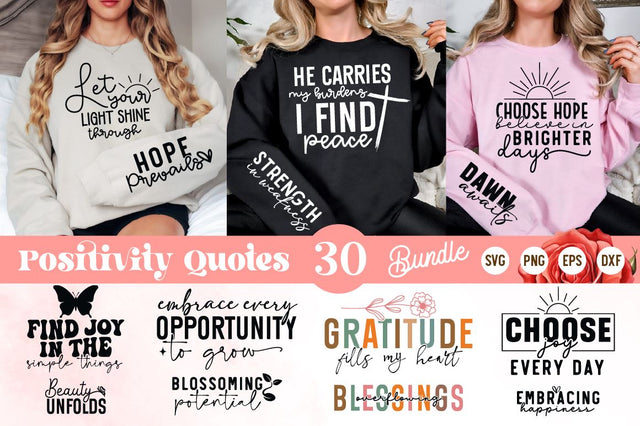 Positivity Quotes Svg Bundle, Christian Svg Bundle, Png, Motivational Svg Bundle, Mental Health Svg Bundle SVG Regulrcrative 