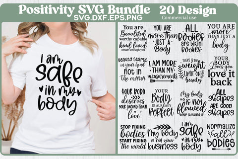 Positivity SVG Bundle SVG Crafty Ideas 