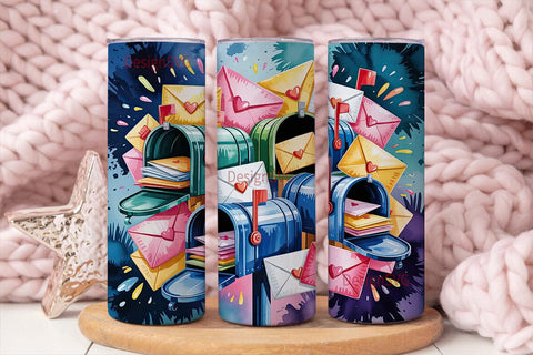 Postal Worker 20oz Tumbler Wrap Sublimation DesignSVG 