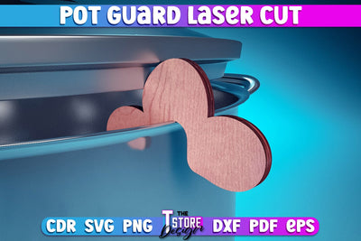 Pot Guard Laser Cut Design | Home Design | CNC Files SVG The T Store Design 