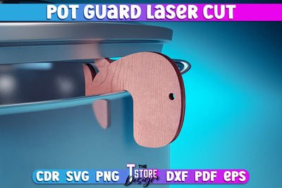 Pot Guard Laser Cut Design | Home Design | CNC Files SVG The T Store Design 