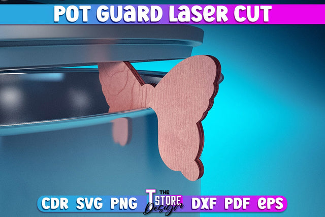 Pot Guard Laser Cut Design | Home Design | CNC Files SVG The T Store Design 