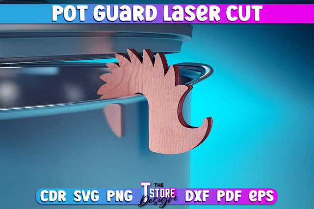 Pot Guard Laser Cut Design | Home Design | CNC Files SVG The T Store Design 